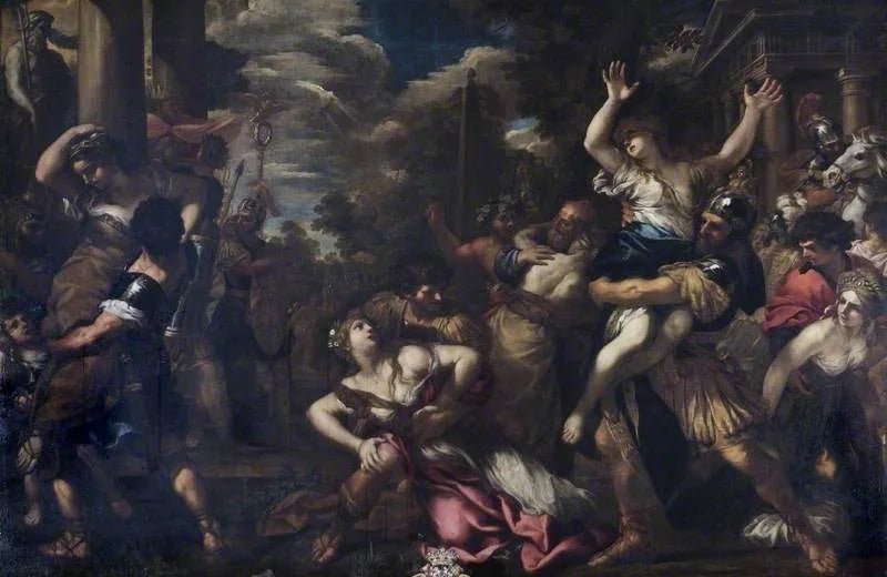 Il rapimento delle Sabine - Pietro da Cortona