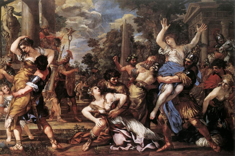 Il rapimento delle Sabine - Pietro da Cortona