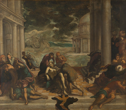 Il prelievo del corpo di san Marco da parte dei cristiani - Jacopo Tintoretto