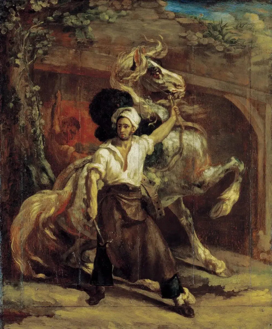 L'insegna di un fabbro ferraio - Théodore Géricault