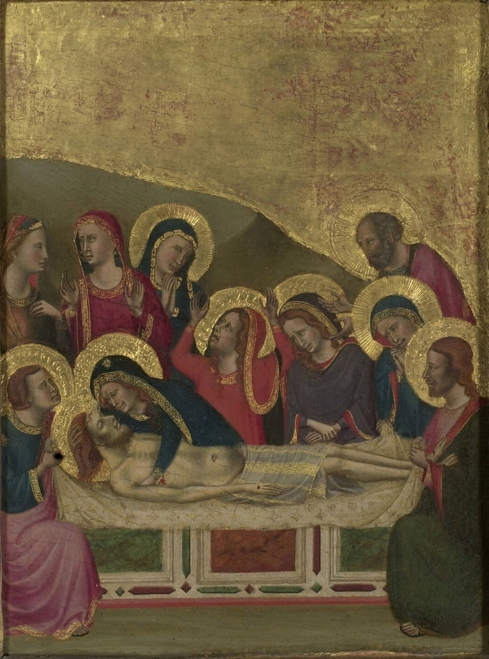 L'ensevelimento - Maestro di San Martino alla Palma