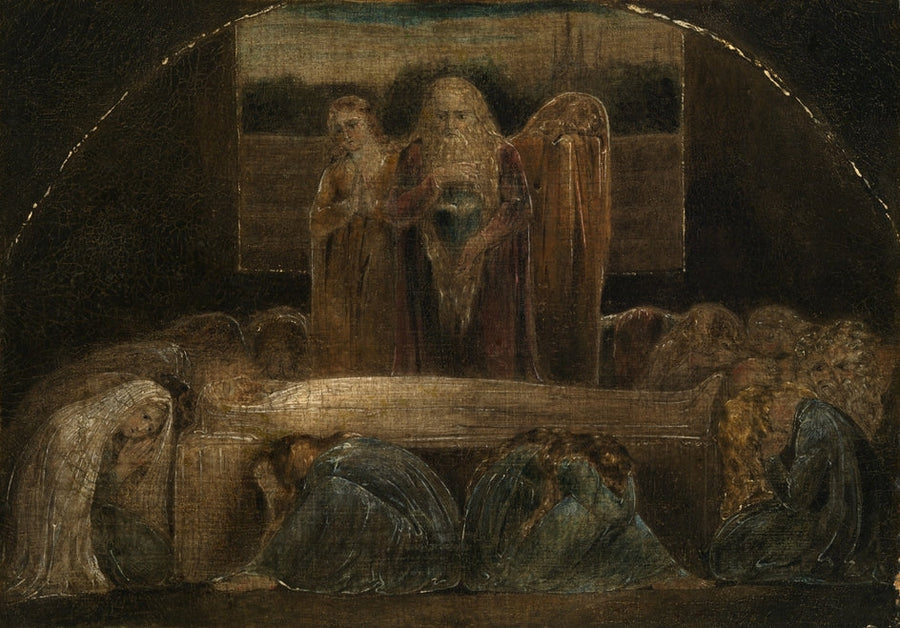 L'ensevelimento - William Blake