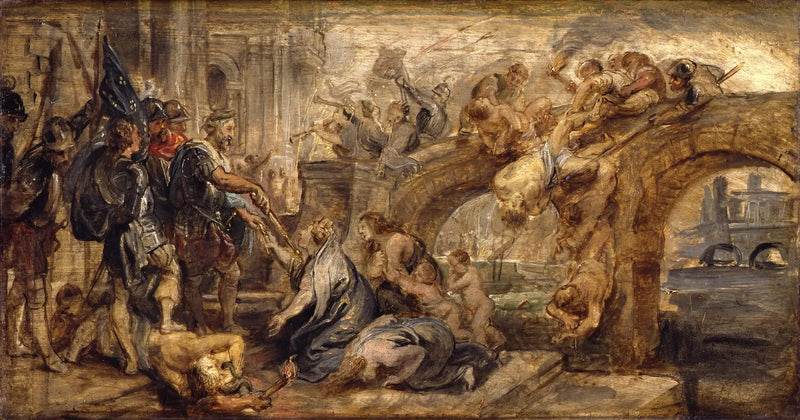 L'Entrée à Paris di Henri IV - Peter Paul Rubens