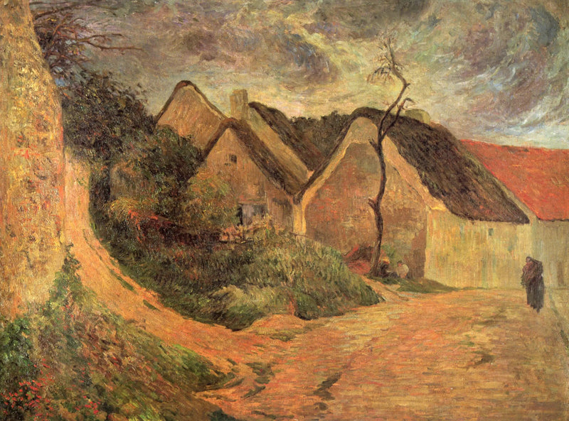 L'Ingresso di Osny in tempo di tempesta - Paul Gauguin