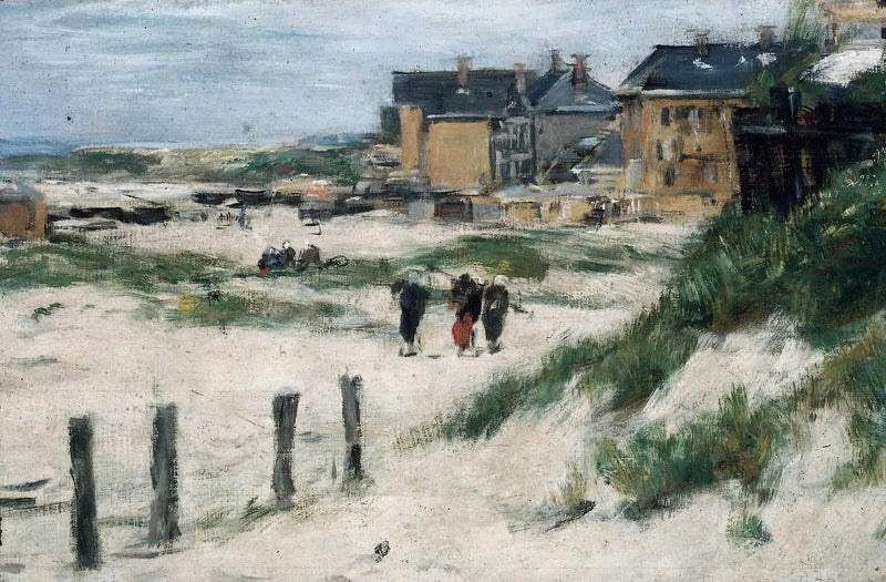 L'ingresso di Berck - Eugène Boudin