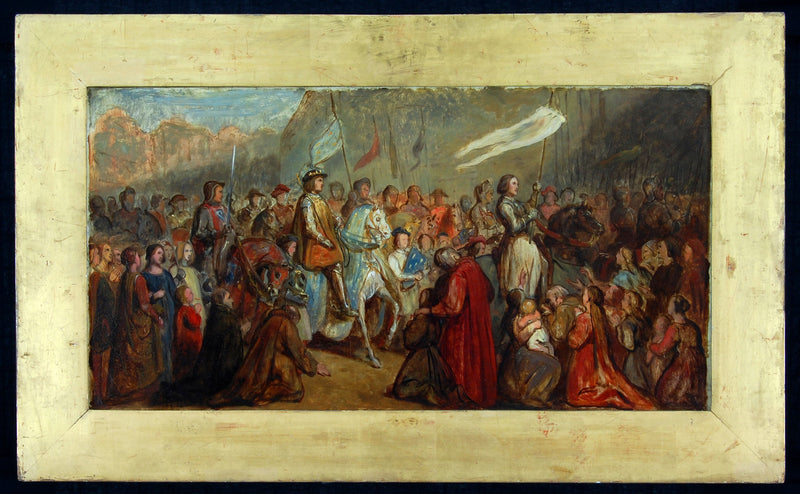 L'ingresso di Giovanna d'Arco e Carlo VII a Reims - Ary Scheffer