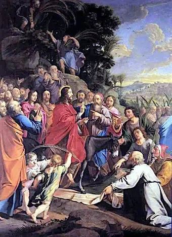 L'ingresso di Cristo a Gerusalemme - Philippe de Champaigne