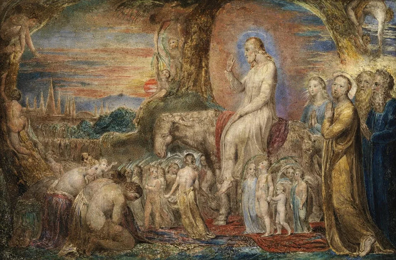 L'ingresso di Cristo a Gerusalemme - William Blake