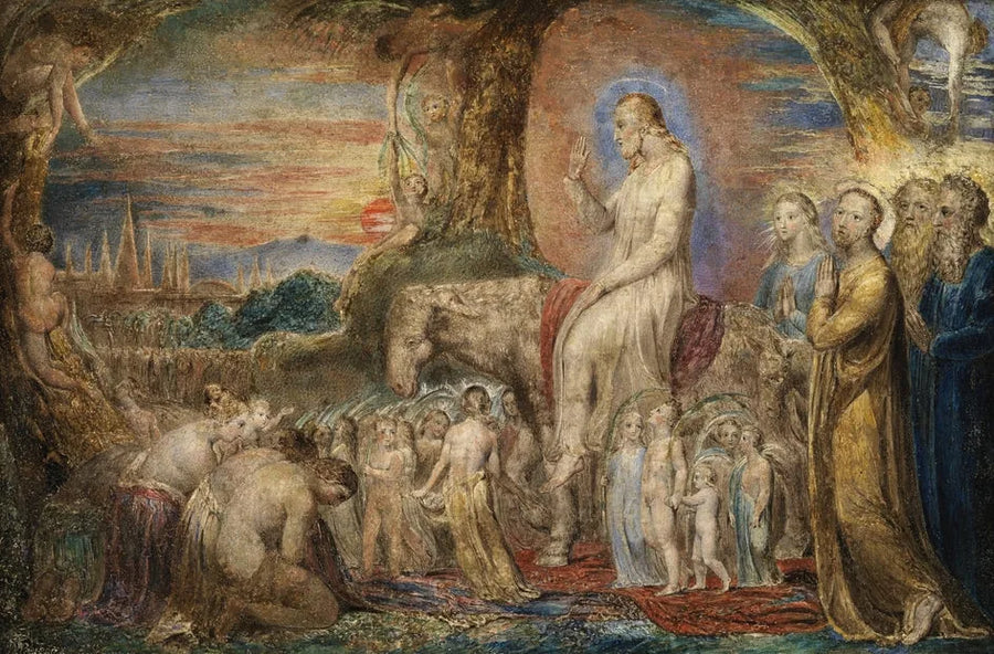 L'ingresso di Cristo a Gerusalemme - William Blake