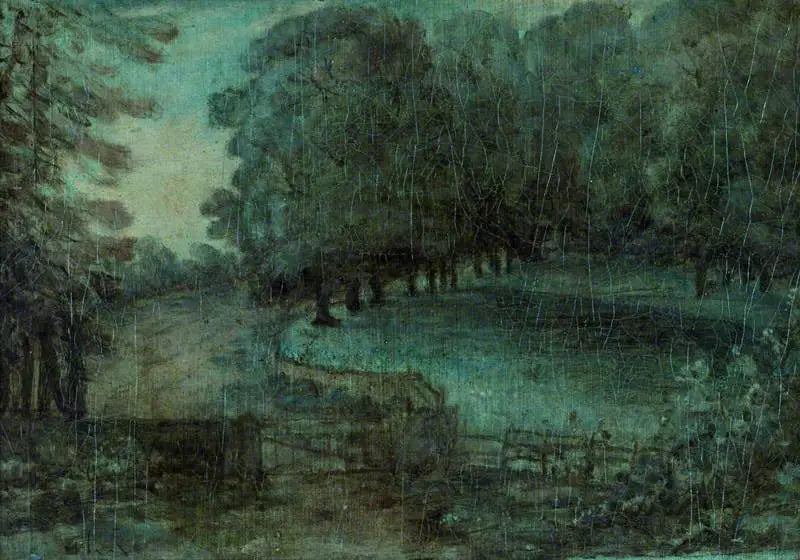 L'ingresso del parco di M. Thrale, Streatham - Joshua Reynolds