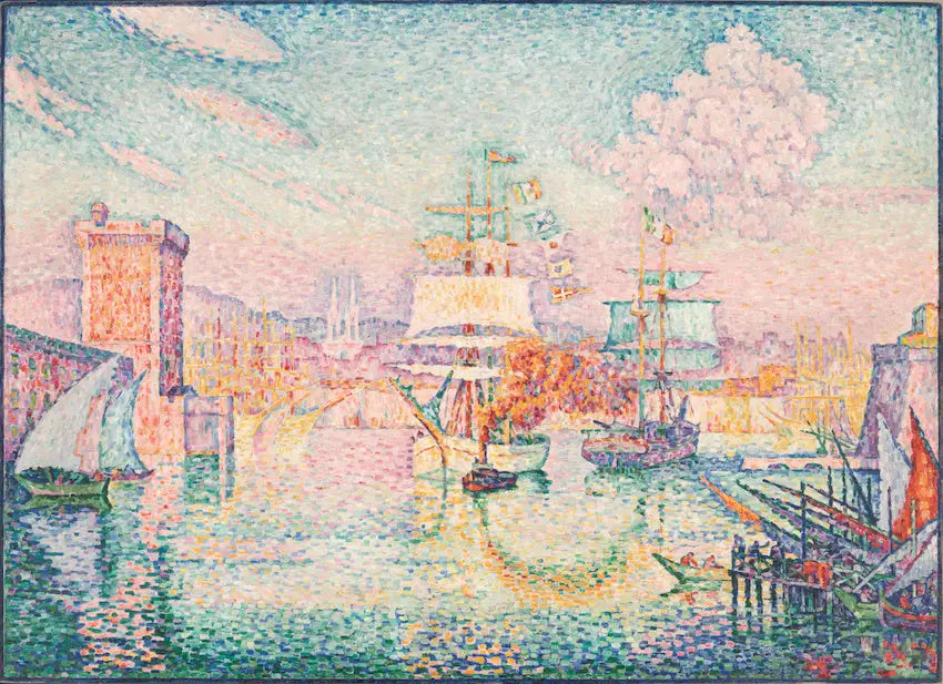 L'Ingresso del porto di Marsiglia - Paul Signac