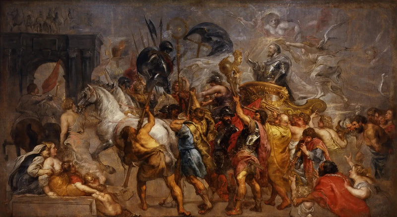 L'Entrée trionfale di Enrico IV a Parigi - Peter Paul Rubens