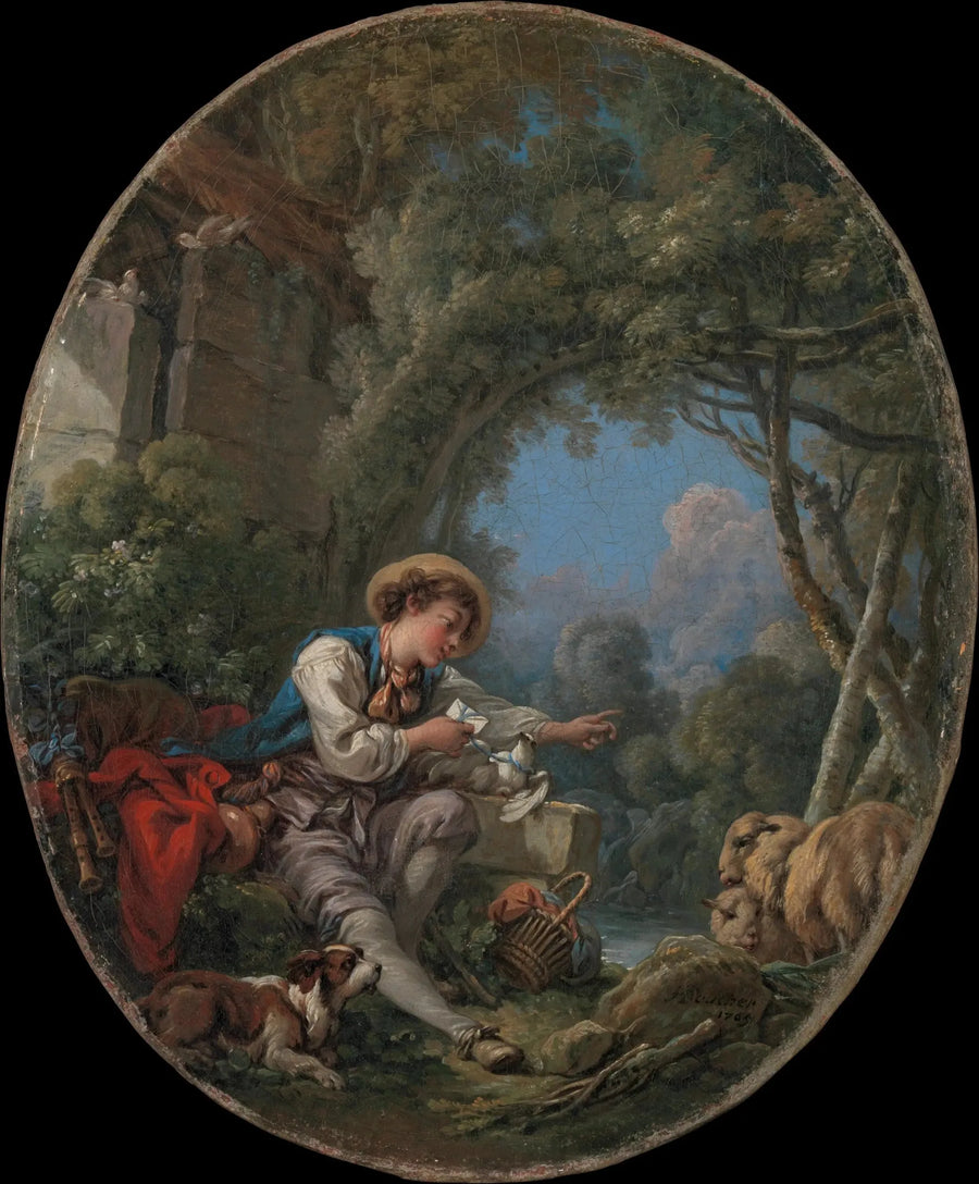 L'invio del messaggero - François Boucher