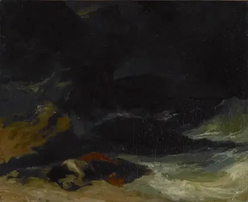 Il relitto - Théodore Géricault