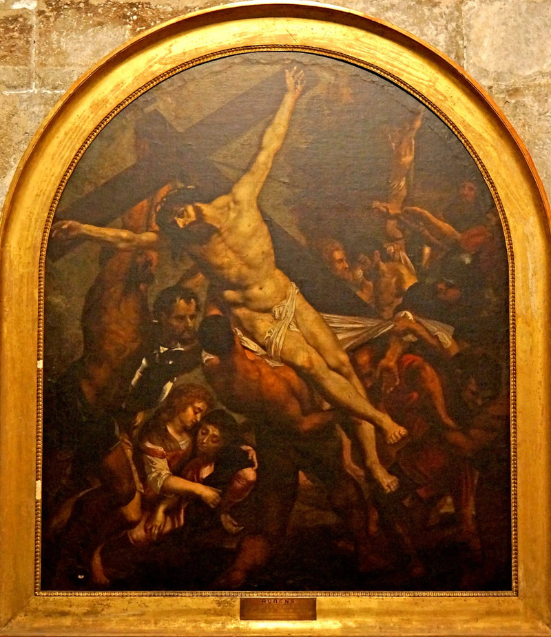 L'erezione della croce - Peter Paul Rubens