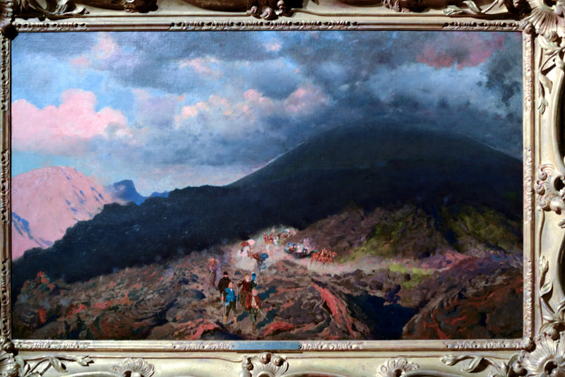 L'eruzione del Vesuvio - II - Giuseppe De Nittis