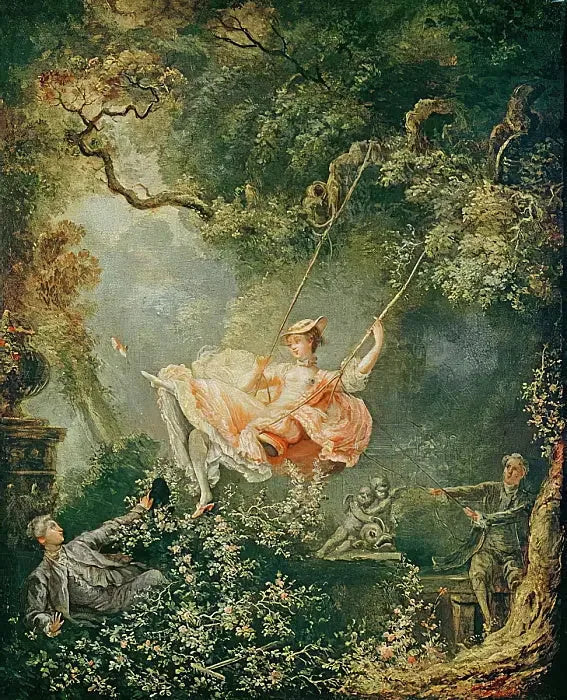 La altalena - Jean-Honoré Fragonard
