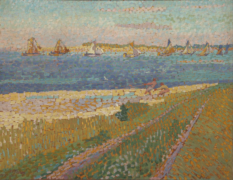 La Schelda vicino a Veere - Jan Toorop