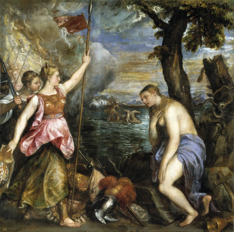 La Spagna al soccorso della religione - Titian