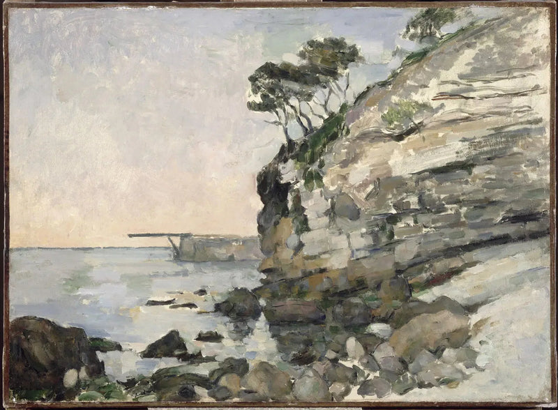 L'Estaque, effetto della sera - Paul Cézanne