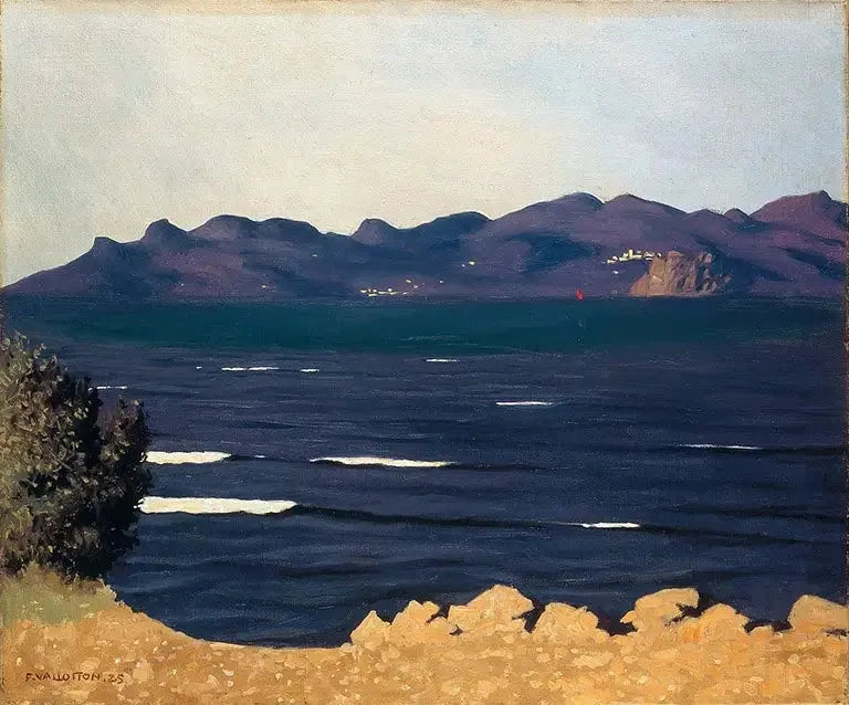 L'Estérel e la baia di Cannes - Félix Vallotton