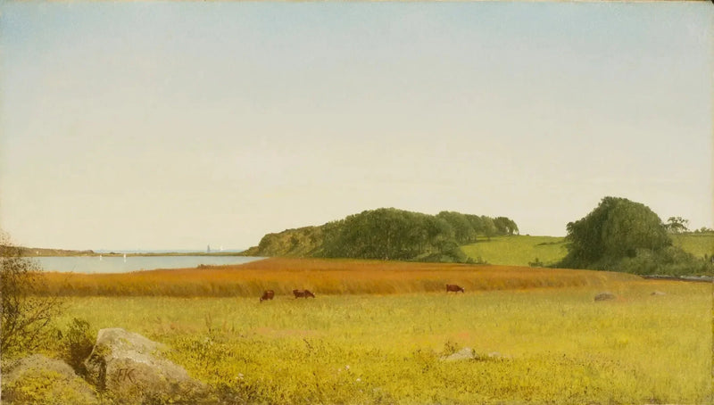L'étang d'Almy, Newport - John Frederick Kensett