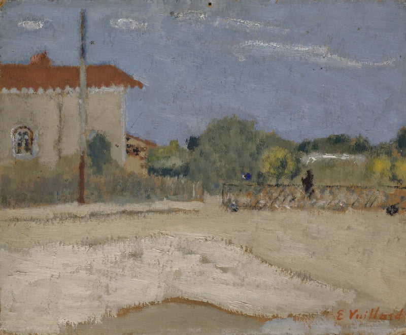 L'Étang-la-Ville. La stazione - Édouard Vuillard