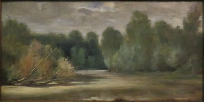 Lo stagno, vicino al Louroux - Eugène Delacroix