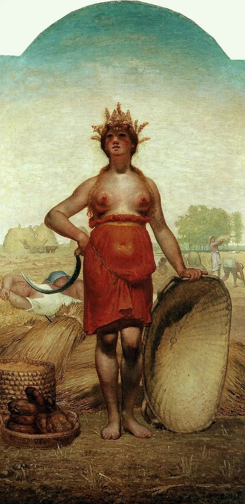 L'estate o Cerere - Jean-François Millet