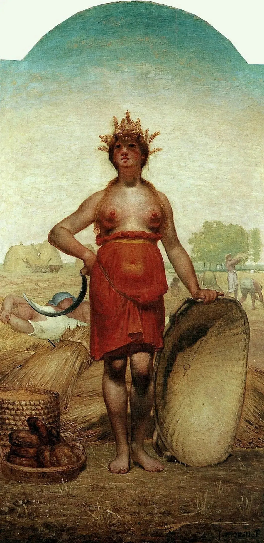 L'estate o Cerere - Jean-François Millet