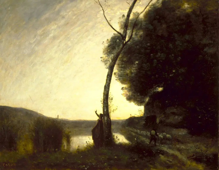 La stella del pastore - Jean-Baptiste Camille Corot