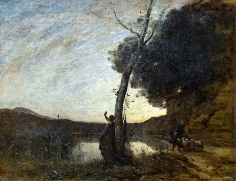 La stella del pastore - Jean-Baptiste Camille Corot