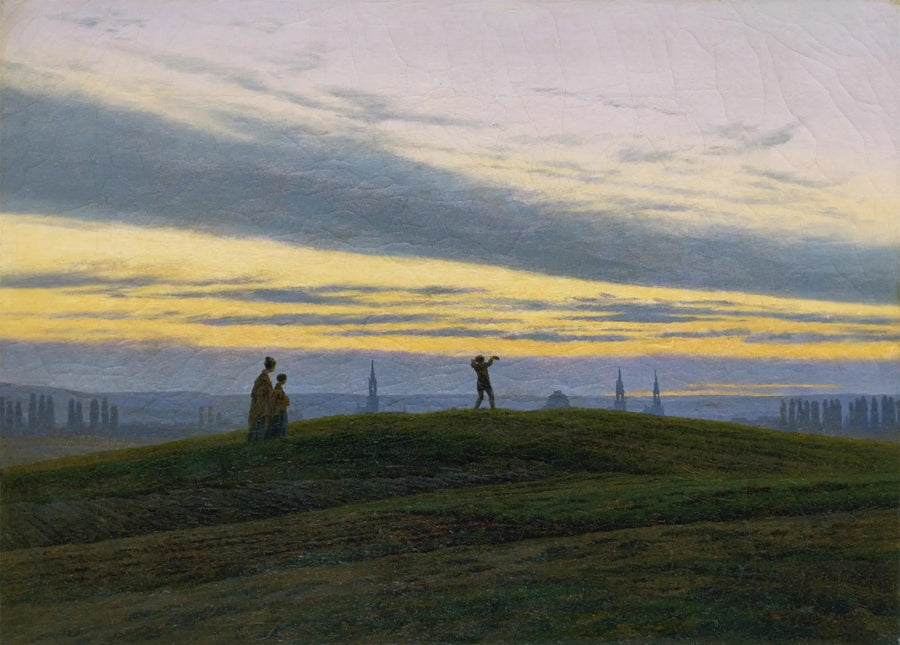 L'Etoile della sera - Caspar David Friedrich