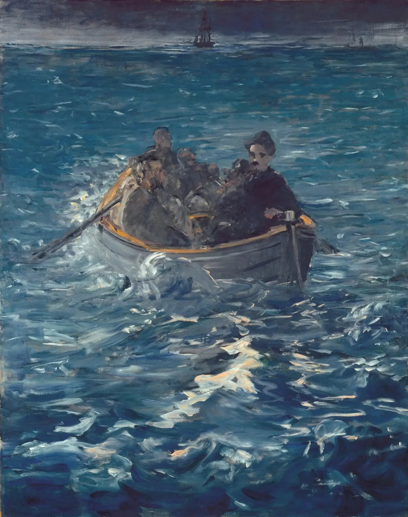 La Fuga di Rochefort - Édouard Manet