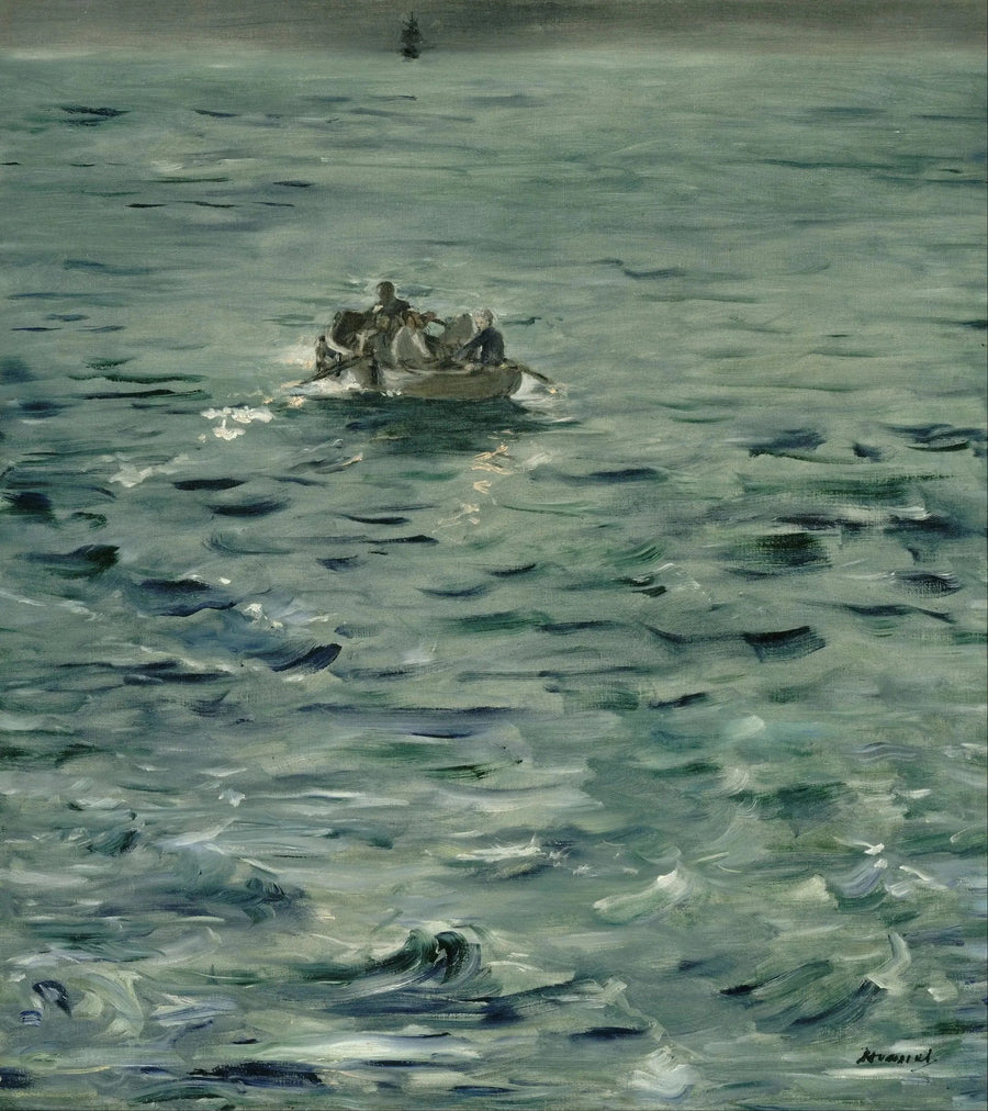 La Fuga di Rochefort - Édouard Manet