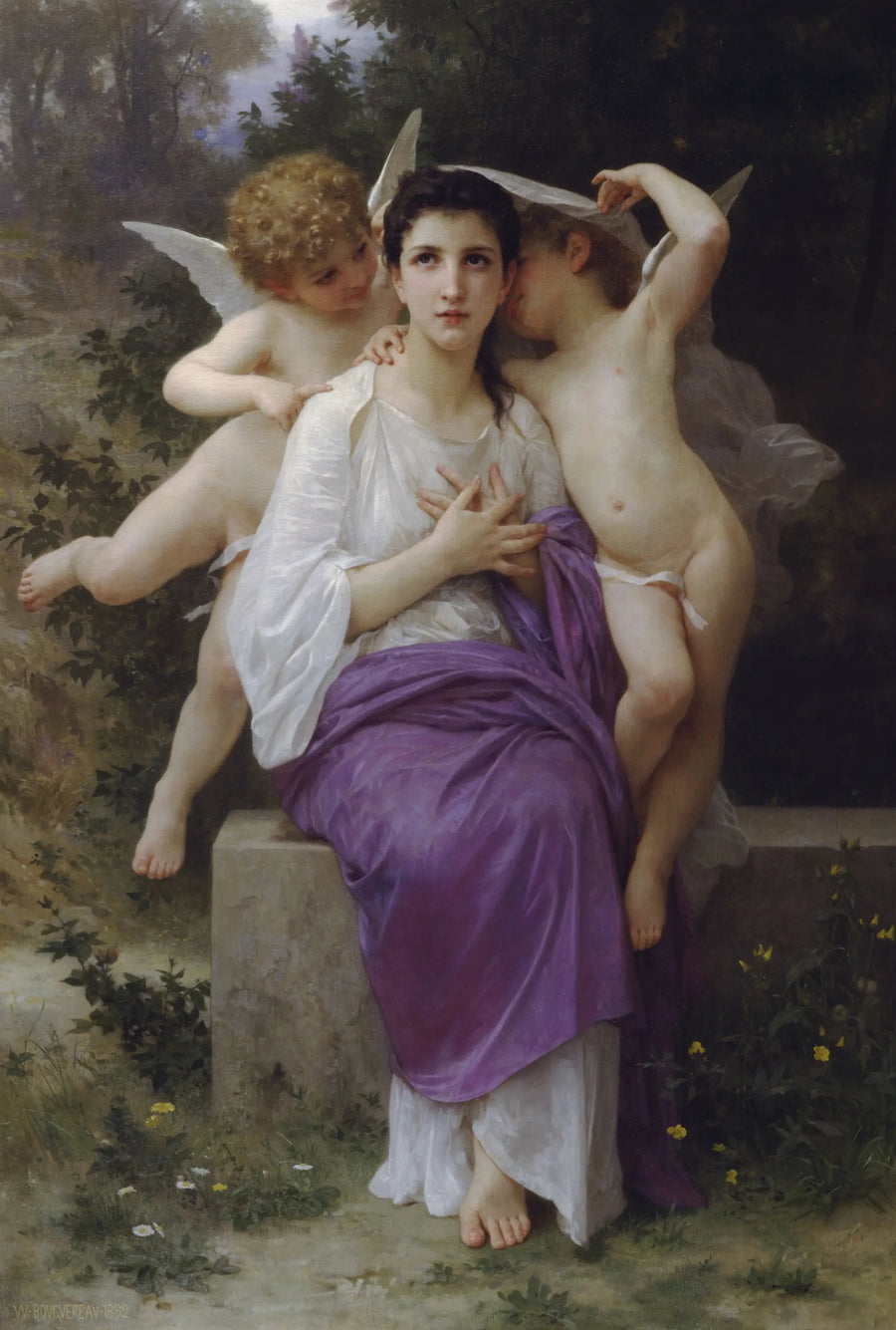 Il Risveglio del cuore - Bouguereau