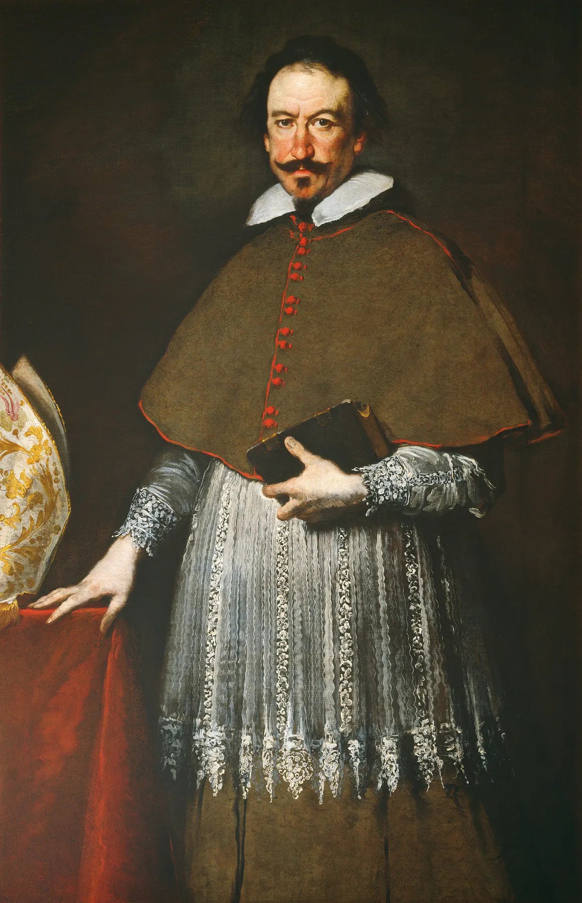 L'évêque Alvise Grimani - Bernardo Strozzi image 1 reproduction artisanale de tableau