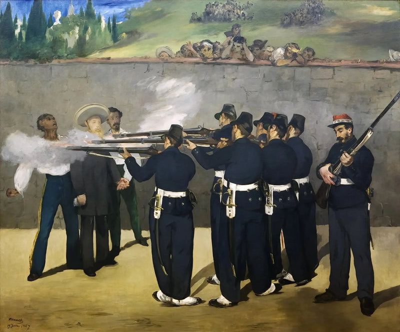 L'Esecuzione dell'imperatore Massimiliano - Édouard Manet