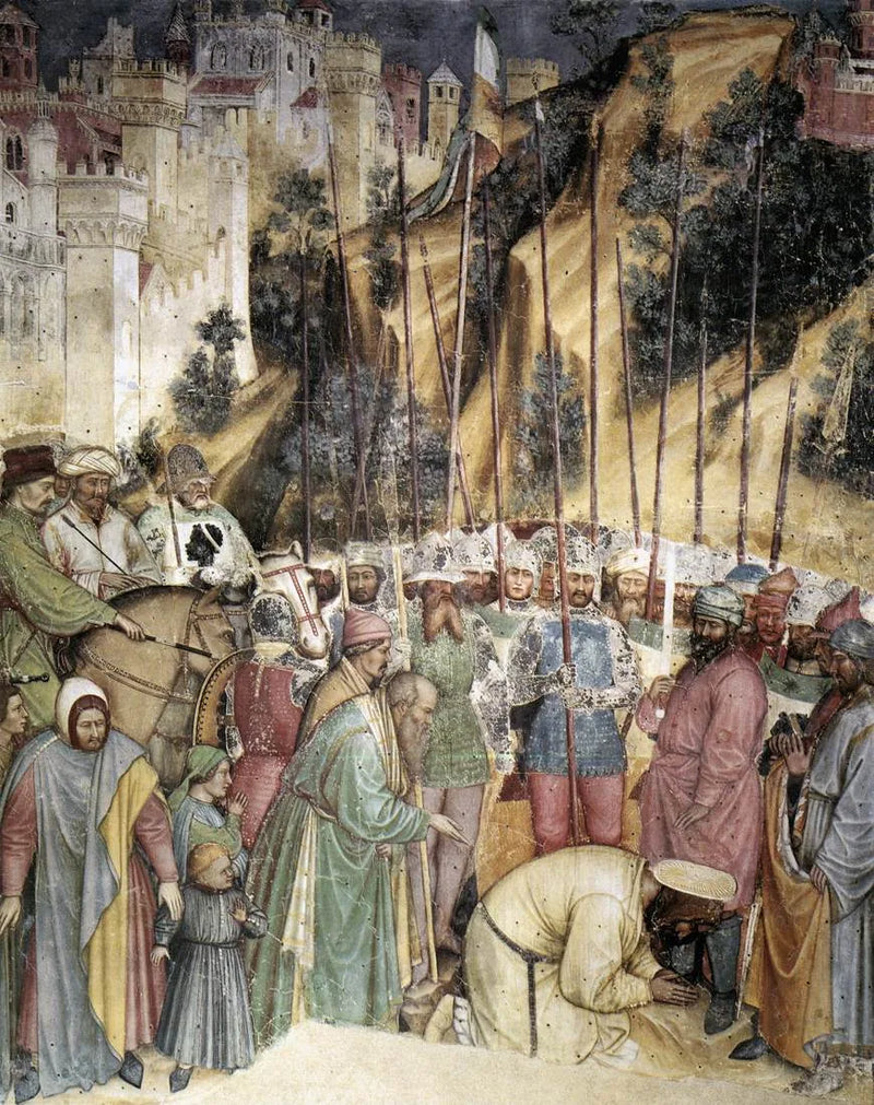L'esecuzione di San Giorgio - Altichiero da Zevio