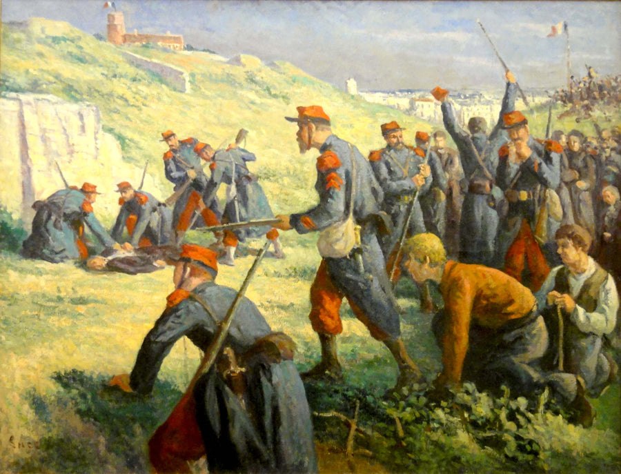 L'esecuzione di Varlin - Maximilien Luce