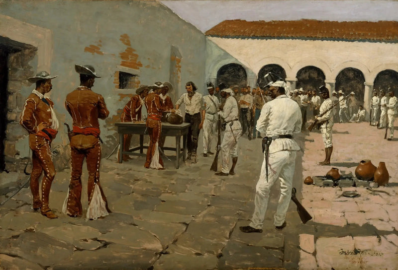 La spedizione Mier : Il disegno del fagiolo nero - Frederic Remington