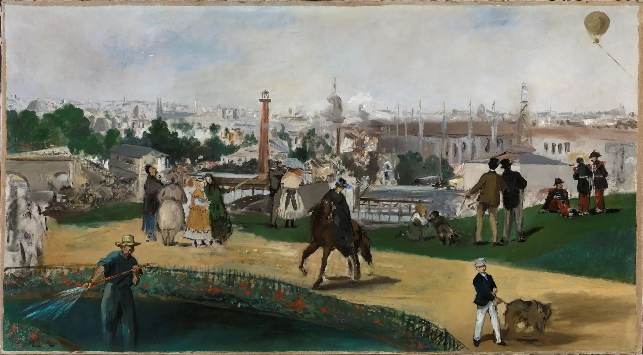 L'Exposition universelle, Paris 1867 - Édouard Manet image 1 reproduction réalisée par Alpha Reproduction