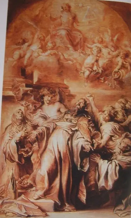 L'estasi di sant'Agostino - Antoine van Dyck