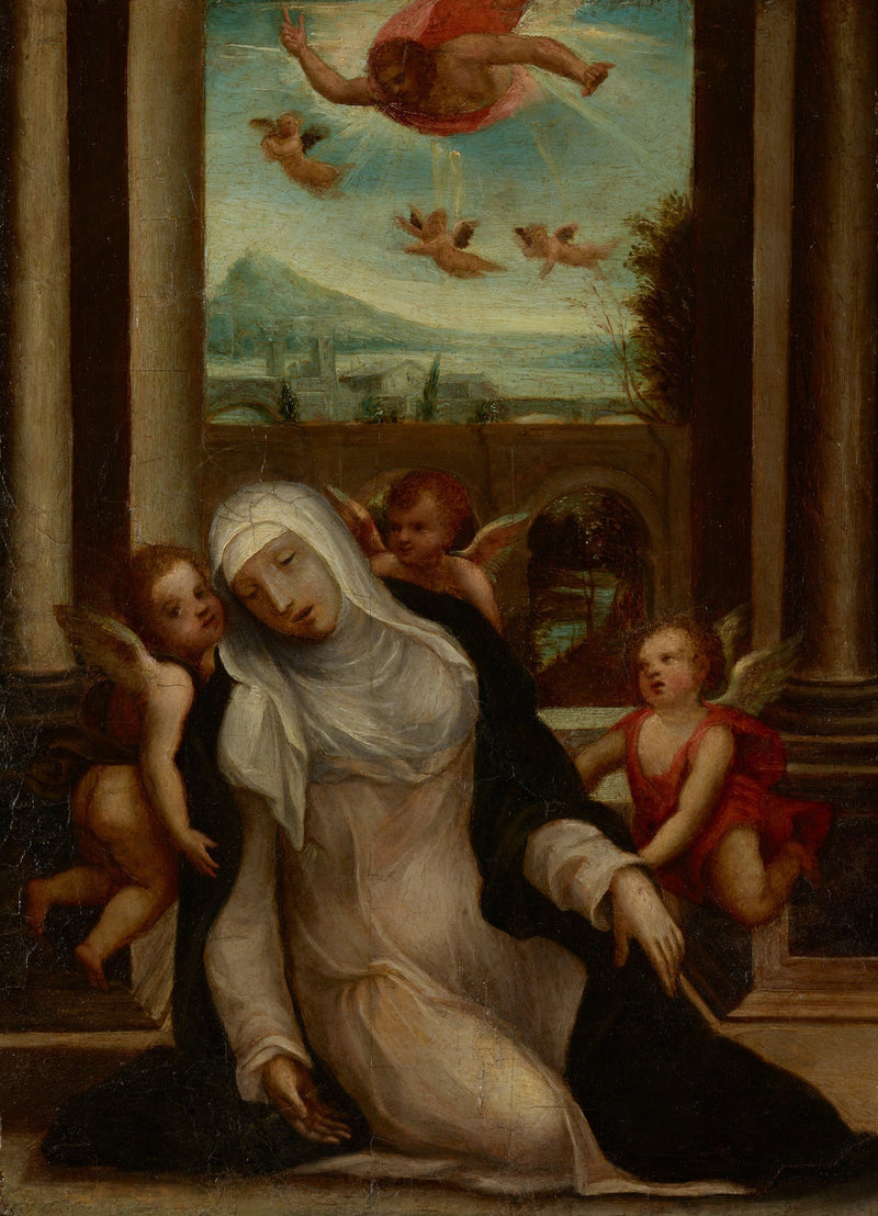 L'estasi di Santa Caterina da Siena - Il Sodoma (Giovanni Antonio Bazzi)