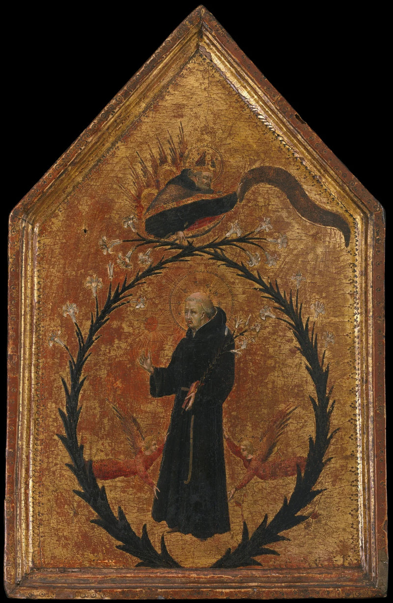L'esultanza di san Nicola di Tolentino - Giovanni di Paolo