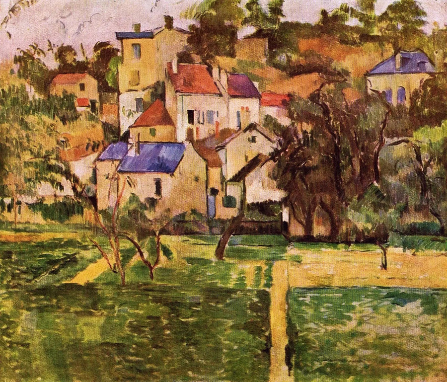 L'Hermitage a Pontoise - Paul Cézanne