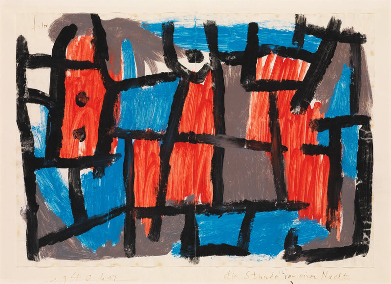 L'ora prima di una notte - Paul Klee