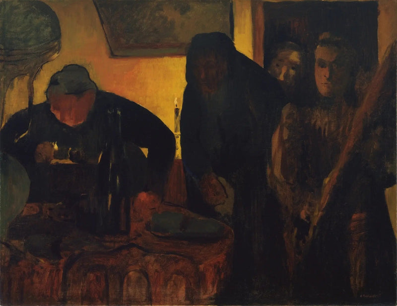 L'ora della cena - Édouard Vuillard