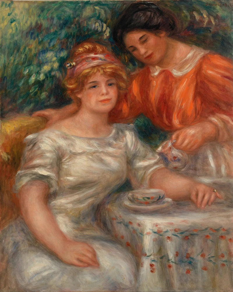 L'ora del tè - Pierre-Auguste Renoir