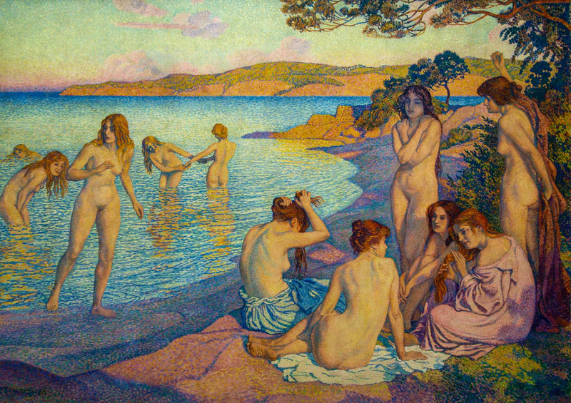 L'ora abbracciata - Theo van Rysselberghe